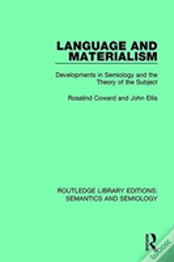 Capa do artigo Language And Materialism