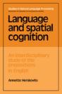 Language And Spatial Cognition - Preview