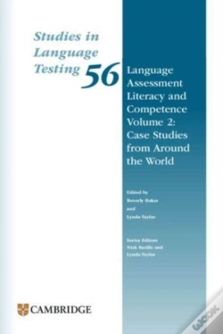 Capa do artigo Language Assessment Literacy And Competence Volume 2: Case Studies From Around The World Paperback