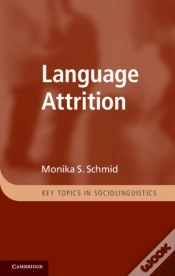 Capa do artigo Language Attrition