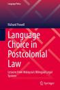 Language Choice In Postcolonial Law - Preview