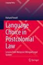 Language Choice In Postcolonial Law - Preview