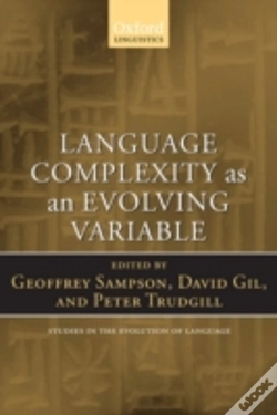 Capa do artigo Language Complexity As An Evolving Variable