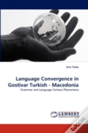 Capa do artigo Language Convergence In Gostivar Turkish - Macedonia