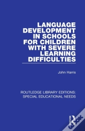Capa do artigo Language Development In Schools For Children With Severe Learning Difficulties