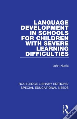 Capa do artigo Language Development In Schools For Children With Severe Learning Difficulties