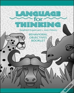 Capa do artigo Language For Thinking Grades 1-3, Behavioral Objectives Book