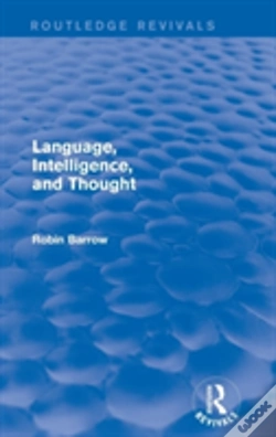 Capa do artigo Language, Intelligence, And Thought