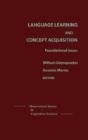 Language Learning And Concept Acquisition - Preview