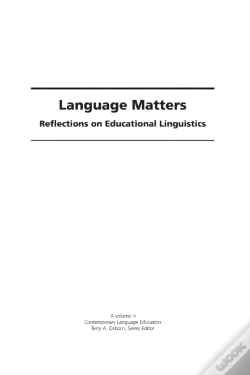 Capa do artigo Language Matters