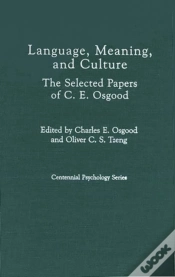 Capa do artigo Language, Meaning, And Culture