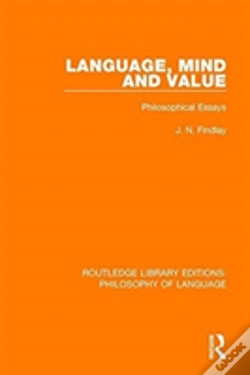 Capa do artigo Language, Mind And Value