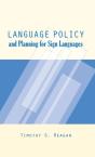 Language Policy And Planning For Sign Languages - Preview