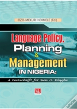 Capa do artigo Language Policy, Planning And Management In Nigeria