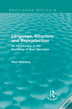 Capa do artigo Language, Structure And Reproduction (Routledge Revivals)
