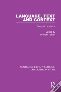 Capa do artigo Language, Text And Context