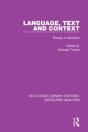 Language, Text And Context - Preview