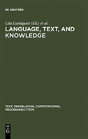 Language, Text, And Knowledge - Preview