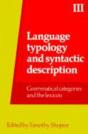 Language Typology And Syntactic Description: Volume 3 - Preview