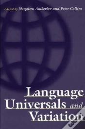 Capa do artigo Language Universals And Variation
