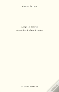Capa do artigo Langue D'Arrivée