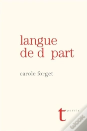 Capa do artigo Langue De Depart