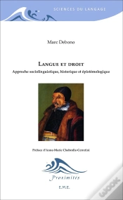 Capa do artigo Langue Et Droit