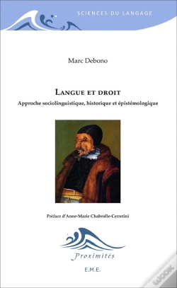 Capa do artigo Langue Et Droit