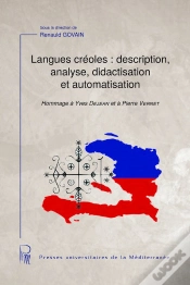 Capa do artigo Langues Créoles : Description, Analyse, Didactisation Et Automatisation