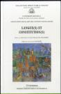 Langue(S) Et Constitution(S) - Preview