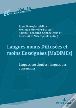 Capa do artigo Langues Moins Diffusées Et Moins Enseignées (Modimes)/Less Widely Used And Less Taught Languages