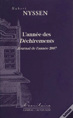 Capa do artigo L'Année Des Déchirements ; Journal De L'Année 2007
