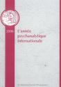 L'Annee Psychanalytique Internationale 2006 - Preview