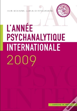 Capa do artigo L'Année Psychanalytique Internationale 2009
