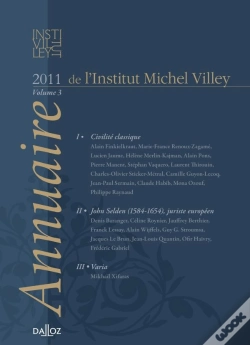 Capa do artigo L'Annuaire De L'Institut Michel Villey T.3