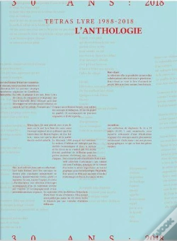 Capa do artigo L'Anthologie 1988-2018