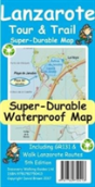 Lanzarote Tour & Trail Super-Durable Map - Preview