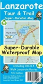 Capa do artigo Lanzarote Tour & Trail Super-Durable Map