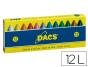 Lapis cera dacs com 12 lapis (10 unidades) - Preview