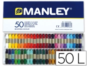 Capa do artigo Lapis cera manley 50 cores