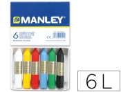 Capa do artigo Lapis cera manley 6 cores
