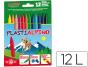 Lapis cera plastialpino caixa de 12 cores - Preview