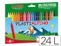 Lapis cera plastialpino caixa de 24 cores - Preview