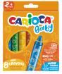 Lapis de Cera Carioca Baby Wild 42892 Cx C/8 - Preview