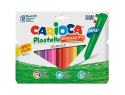 Capa do artigo Lápis de Cera Carioca Plastello Maxi Caixa com 12
