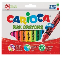 Capa do artigo Lapis de Cera Carioca Wax Maxi 42390 Cx C/24