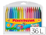 Capa do artigo Lapis de cera plastidecor caixa de 36 cores