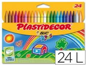 Capa do artigo Lápis de Cera Plastidecor - Com 24 Lápis