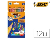 Capa do artigo Lápis de Cor Bic Evolution Stripes Caixa de 12 Cores Sortidas