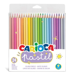 Capa do artigo Lapis de Cor Carioca Pastel 43310 Blister C/24